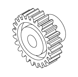 AIR TECHNIQUES REPLACEMENT IDLER GEAR