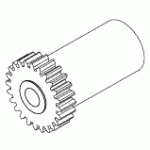 AIR TECHNIQUES REPLACEMENT TRANSFER ARM GEAR