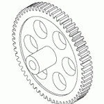 AIR TECHNIQUES REPLACEMENT TRANSFER ARM GEAR