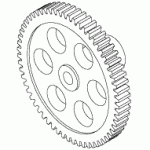 AIR TECHNIQUES REPLACEMENT MAIN DRIVE GEAR