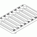 AIR TECHNIQUES REPLACEMENT FILM INLET GRILLE