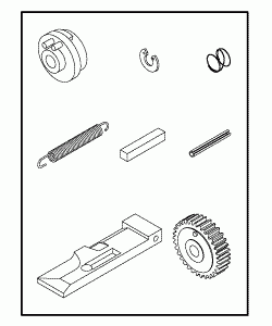 AIR TECHNIQUES REPLACEMENT SHUTTER RELEASE REPAIR KIT