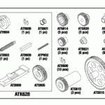 AIR TECHNIQUES REPLACEMENT TRANSPORT REPAIR KIT