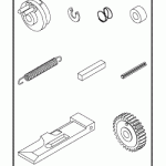 AIR TECHNIQUES REPLACEMENT SHUTTER RELEASE REPAIR KIT