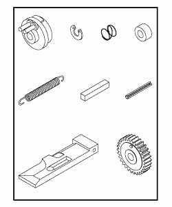 AIR TECHNIQUES REPLACEMENT SHUTTER RELEASE REPAIR KIT