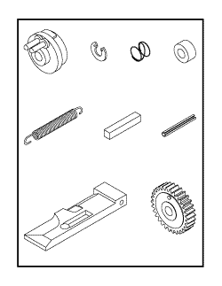AIR TECHNIQUES REPLACEMENT SHUTTER RELEASE REPAIR KIT