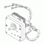 AIR TECHNIQUES REPLACEMENT MAIN DRIVE MOTOR