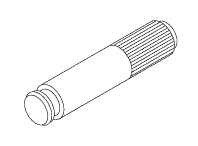 AIR TECHNIQUES REPLACEMENT IDLER GEAR SHAFT