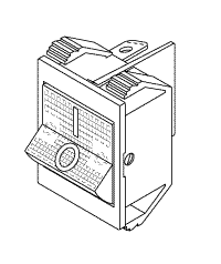 AIR TECHNIQUES REPLACEMENT POWER SWITCH (AMBER)