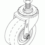CHATTANOOGA REPLACEMENT CASTER (3")