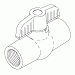 CHATTANOOGA REPLACEMENT DRAIN VALVE (1/2")