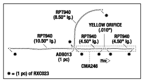 AIR TECHNIQUES REPLACEMENT REGENERATION ORIFICE ASSEMBLY