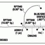 AIR TECHNIQUES REPLACEMENT REGENERATION ORIFICE ASSEMBLY