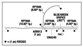 AIR TECHNIQUES REPLACEMENT REGENERATION ORIFICE ASSEMBLY