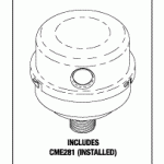 MIDMARK® REPLACEMENT AIR FILER ASSEMBLY