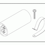 AIR TECHNIQUES REPLACEMENT CAPACITOR (540-648µf, 115VAC)