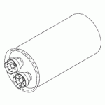 AIR TECHNIQUES REPLACEMENT CAPACITOR (55µF, 370VAC)