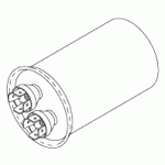AIR TECHNIQUES REPLACEMENT CAPACITOR (27.5µf, 370VAC)
