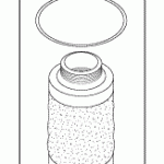 PELTON & CRANE REPLACEMENT COALESCING FILTER ELEMENT