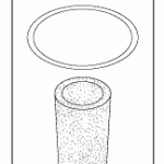 AIR TECHNIQUES REPLACEMENT PARTICLE FILTER ELEMENT