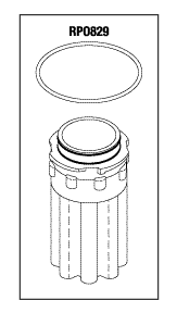 AIR TECHNIQUES REPLACEMENT FILTER ELEMENT