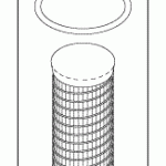 AIR TECHNIQUES REPLACEMENT FILTER ELEMENT
