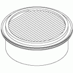 APOLLO/MIDMARK REPLACEMENT AIR INTAKE FILTER ELEMENT