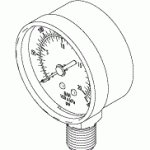 OTHER COMPRESSORS REPLACEMENT PRESSURE GAUGE (300 PSI)