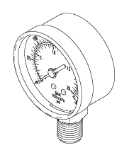 OTHER COMPRESSORS REPLACEMENT PRESSURE GAUGE (300 PSI)