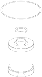 JUN-AIR REPLACEMENT COALESCING FILTER ELEMENT