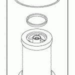 TECH WEST REPLACEMENT COALESCING FILTER ELEMENT