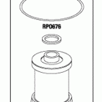 MATRX/MIDMARK REPLACEMENT COALESCING FILTER ELEMENT