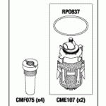 JUN-AIR REPLACEMENT COMPRESSOR PM KIT