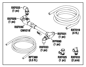 AIR TECHNIQUES REPLACEMENT CHECK VALVE UPGRADE KIT