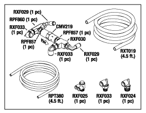 AIR TECHNIQUES REPLACEMENT CHECK VALVE UPGRADE KIT