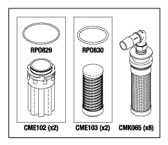 AIR TECHNIQUES REPLACEMENT COMPRESSOR PM KIT