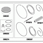 APOLLO/MIDMARK REPLACEMENT COMPRESSOR PM & TIP SEAL KIT