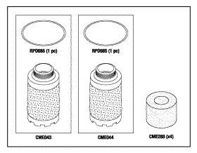 PELTON & CRANE REPLACEMENT COMPRESSOR PM KIT 1 PELTON & CRANE REPLACEMENT COMPRESSOR PM KIT