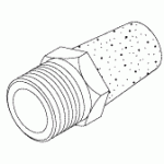 AIR TECHNIQUES REPLACEMENT PURGE MUFFLER