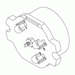 AIR TECHNIQUES REPLACEMENT THERMAL PROTECTOR ASSEMBLY