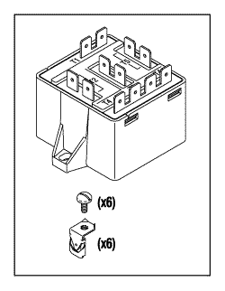 MATRX/MIDMARK REPLACEMENT RELAY (UNIVERSAL) 1 MATRX/MIDMARK REPLACEMENT RELAY (UNIVERSAL)