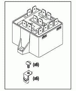 AIR TECHNIQUES REPLACEMENT RELAY (UNIVERSAL)