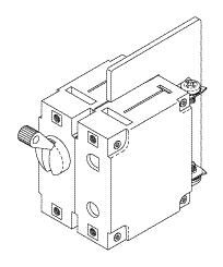 AIR TECHNIQUES REPLACEMENT POWER SWITCH/CIRCUIT BREAKER (15A)