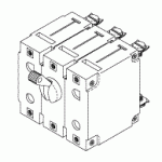AIR TECHNIQUES REPLACEMENT POWER SWITCH/CIRCUIT BREAKER (8A)