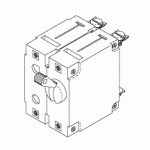 AIR TECHNIQUES REPLACEMENT POWER SWITCH/CIRCUIT BREAKER (5A)