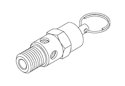 MATRX/MIDMARK REPLACEMENT SAFETY VALVE (125 PSI) 1 MATRX/MIDMARK REPLACEMENT SAFETY VALVE (125 PSI)