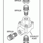 AIR TECHNIQUES REPLACEMENT UNLOADER VALVE