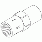 AIR TECHNIQUES REPLACEMENT CHECK VALVE