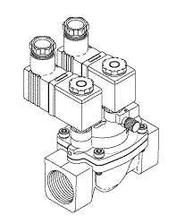 GETINGE/CASTLE REPLACEMENT DUAL COIL SOLENOID VALVE