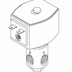 GETINGE/CASTLE REPLACEMENT SOLENOID VALVE ASSEMBLY